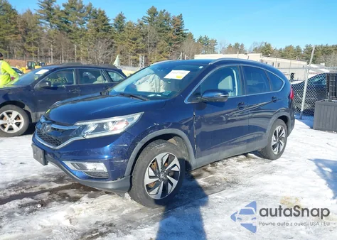 2016 Honda Cr-V Touring from USA, damaged, VIN 5J6RM4H99GL049996